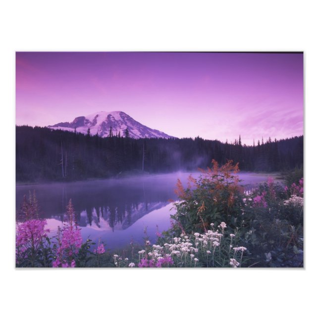 Foto N.A., EUA, Washington, Mt. Rainier Nacional 2 (Frente)