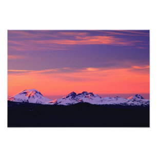 Foto NA, EUA, Oregon, As Montanhas Three Sisters