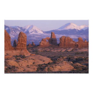 Foto NA, EUA, Utah, Parque Nacional Arches. Jardim de