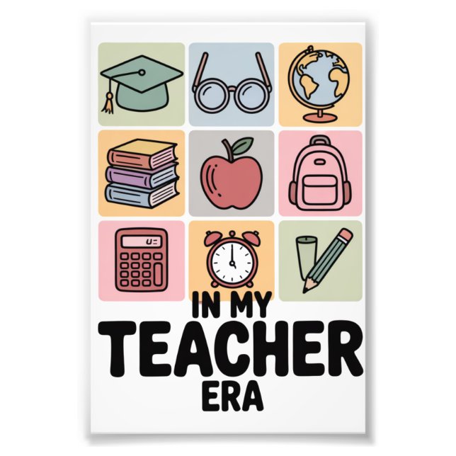 Foto Na Minha Era de Professora Vida de Professora de J (Frente)