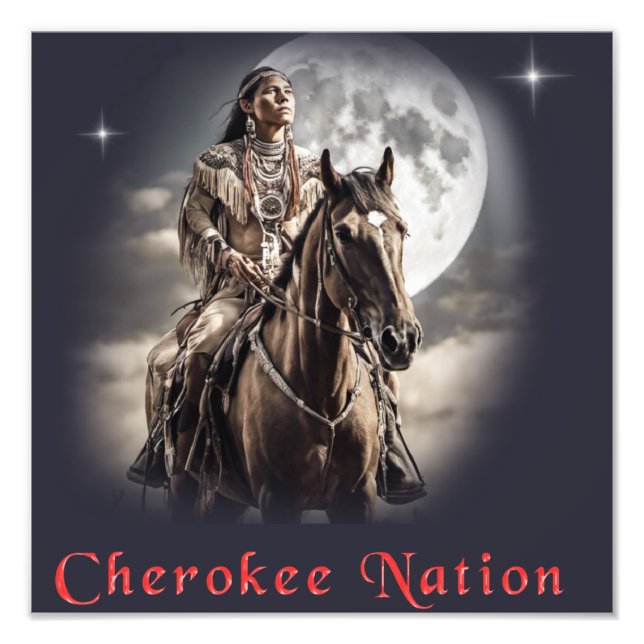 Foto Nação Cherokee (Frente)