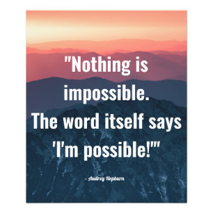 Foto Nada é impossível