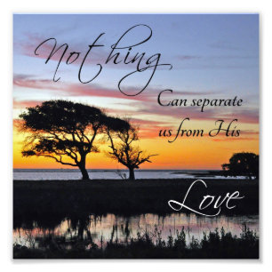 Foto "Nada pode separar-nos" impressão cristão das