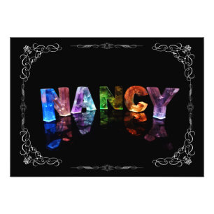 Foto Nancy - o Nancy conhecido em 3D ilumina-se (a
