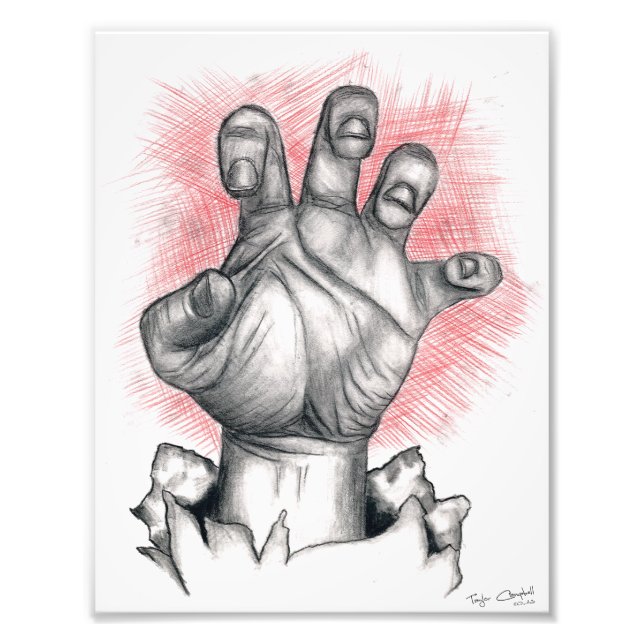 Foto "Não abra, Dentro Morto" (Frente)