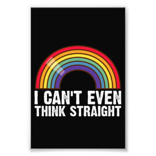 Foto Não consigo nem pensar direito Mês do Orgulho LGBT