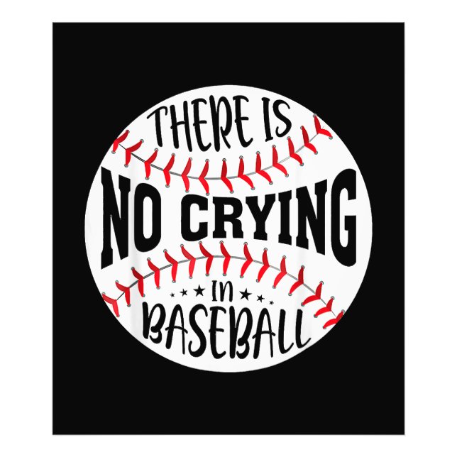Foto Não Há Choro No Beisebol (Frente)