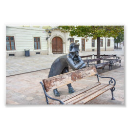 Foto Napoleão Soldier Statu em Bratislava, Eslováquia