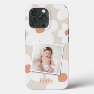 Foto natural Daisy floral boho retro terracotta