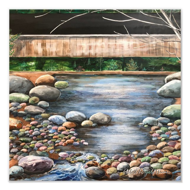 Foto Nature Scene Brook (Frente)