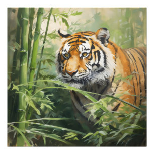 Foto Nature Tiger Bamboo