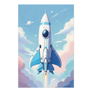 Foto nave espacial voando no céu