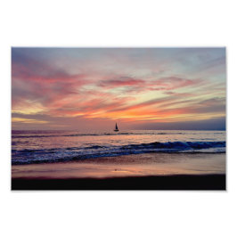 Foto Navio de vela em Sunset - Venice Beach, CA
