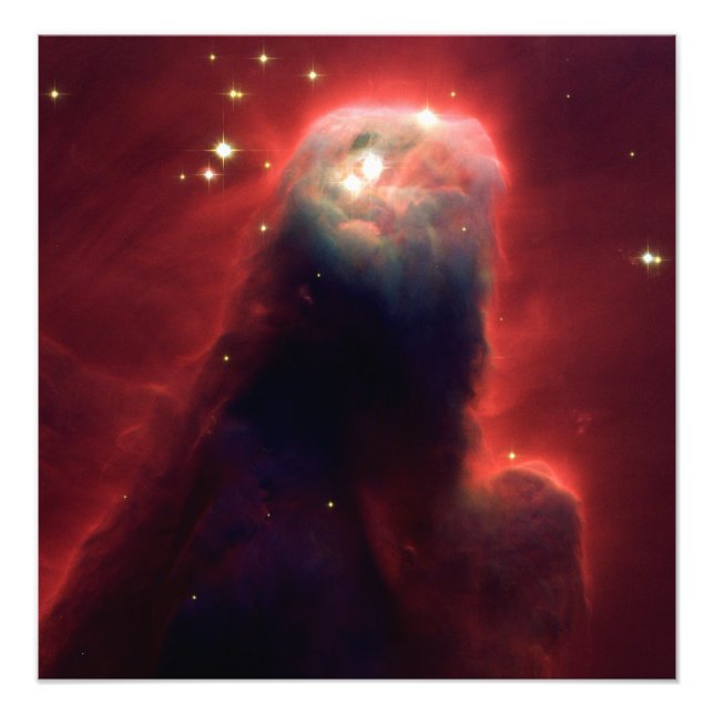 Foto Nebulosa Cone (Telescópio Hubble) (Frente)