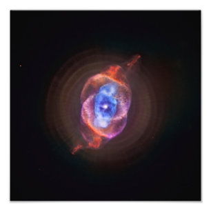Foto Nebulosa do Olho de Cat - Hubble / Chandra