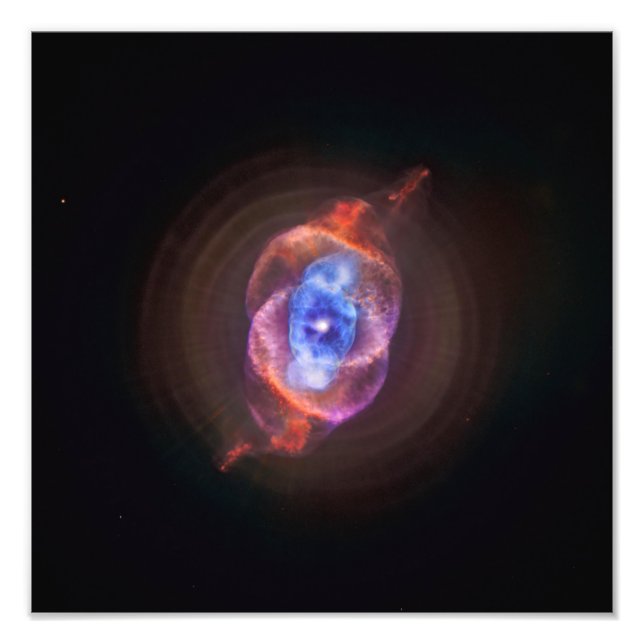 Foto Nebulosa do Olho de Cat - Hubble / Chandra (Frente)