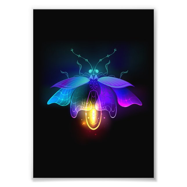 Foto Neon Firefly a preto (Frente)