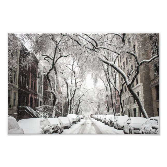 Foto Neve de Natal Urbana no Brooklyn NY (Frente)