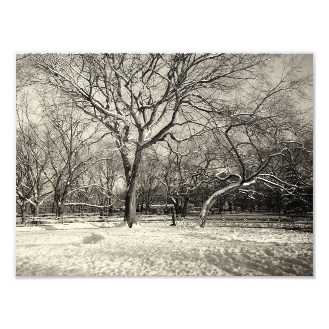 Foto New York Winter - East Village Snow (Frente)
