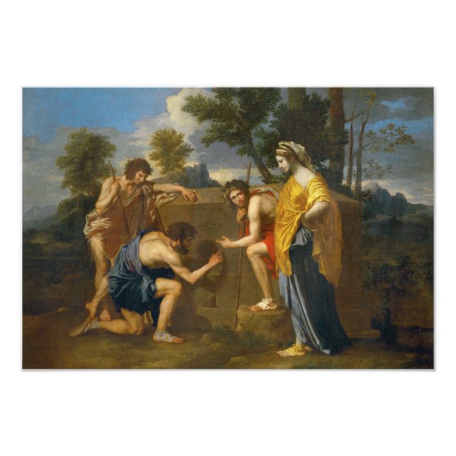 Foto Nicolas Poussin - Et em Arcadia ego (Frente)