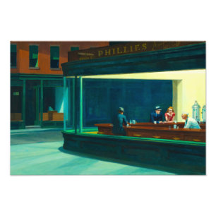 Foto Nighthawks, 1942 por Edward Hopper