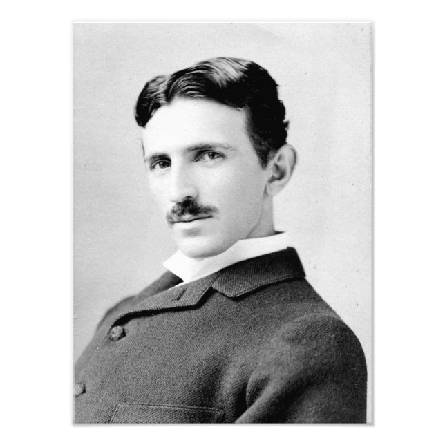 Foto Nikola Tesla Portrait (Frente)