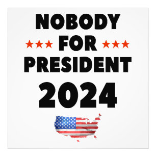 Foto Ninguém para Presidente 2024