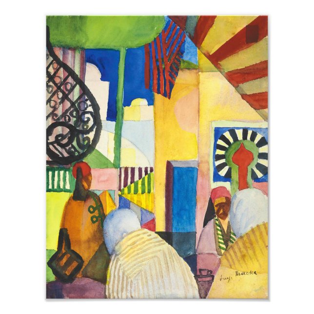 Foto No Bazar | Auguste Macke | (Frente)