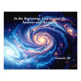 Foto No começo, Deus e Criação Verso