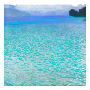Foto No lago Attersee por Gustav Klimt