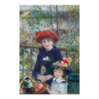 No Terraço, Retrato Impressionista, Renoir
