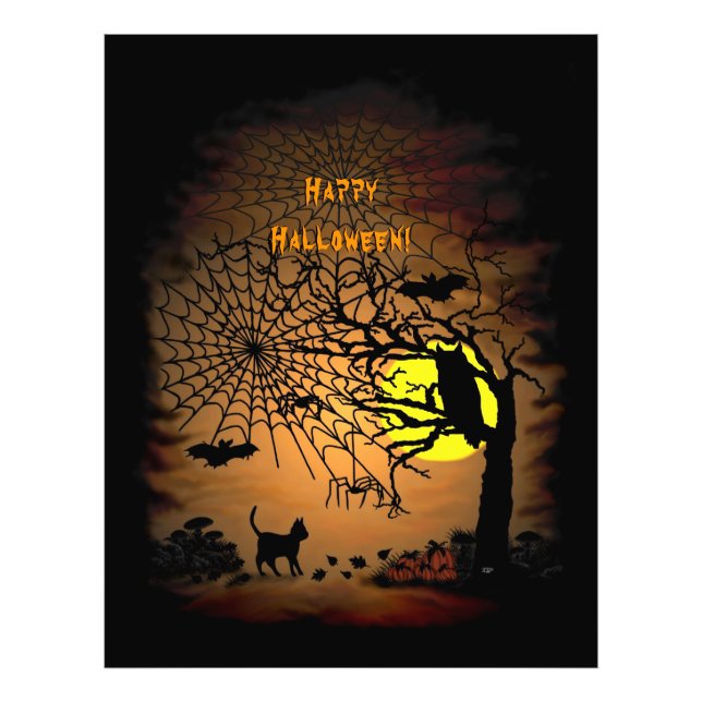 Foto Noite de Halloween, Feliz Halloween! (Frente)