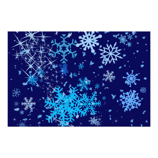 Foto Noite de Natal em queda de neve (Frente)