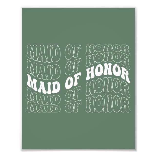 Foto Noiva Retro Dama de Honra (Frente)