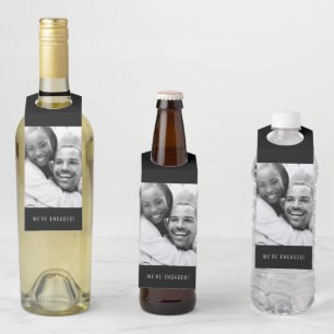 Foto NOIVADO Etiqueta de Arranjo da Garrafa