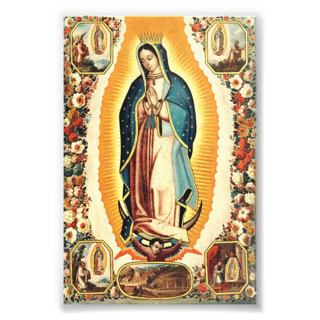 Foto Nossa Senhora de Guadalupe Arte Radiante (Frente)