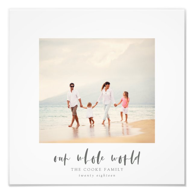 FOTO NOSSO MUNDO INTEIRO (Frente)