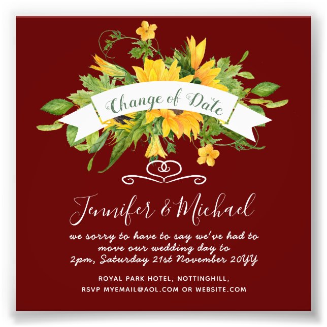 Foto Nota sobre Planos de Adiamento de Data de Girassói (Frente)