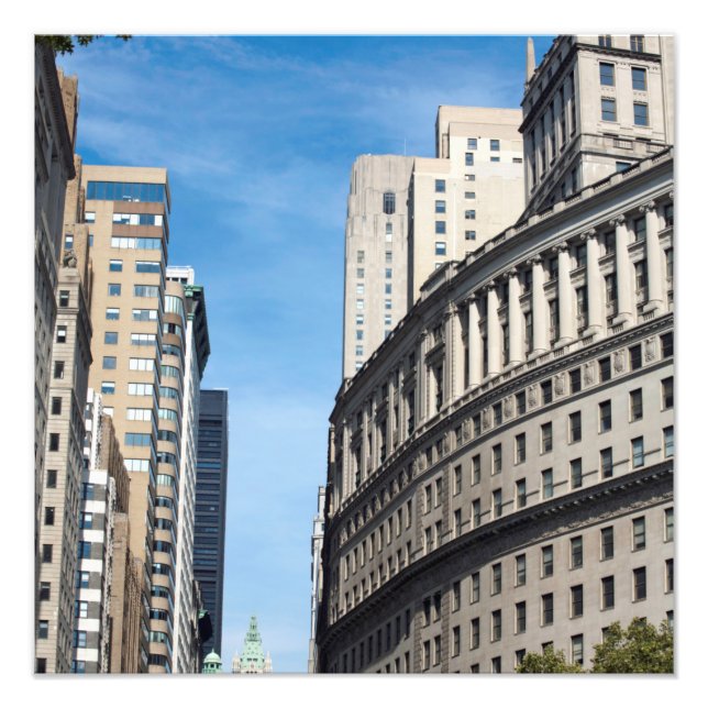 Foto Nova Iorque de Construção de Óleo Padrão (Frente)