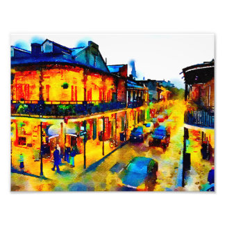 Foto Nova Orleans, Quarto Francês, Aquarela