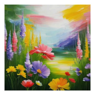 Foto NOVO! Floral Path Watercolor Photo Extension