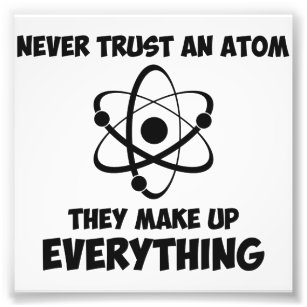 Foto Nunca Confie Em Um Atom