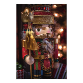 Foto Nutcracker Figura Impressão da Muralha de Natal