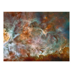Foto Nuvens Escuras da Nebulosa de Carina Hubble Espaço