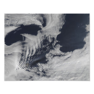 Foto nuvens Navio-onda-dadas forma no indiano sul Oce