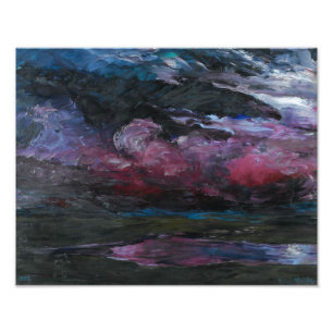 Foto Nuvens Tempestuosas à Deriva Emil Nolde