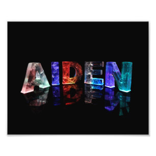 Foto O Aiden conhecido nas luzes 3D