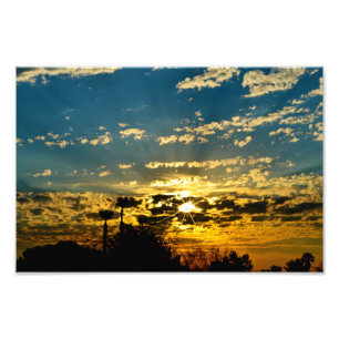 Foto O amanhecer quebrou
