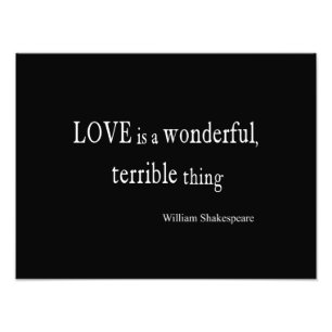 Foto O amor de William Shakespeare é maravilhoso e