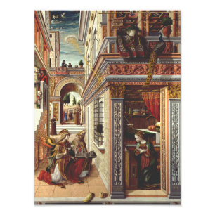 Foto O Anúncio Carlo Crivelli Arte Renascentista